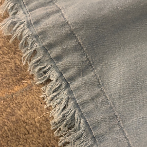 Zac & Rachel Sky Blue Lyocell Pants - Picture 3 of 3